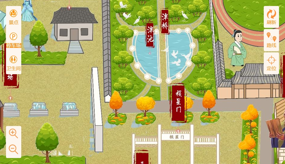 朝阳手绘地图景区语音讲解导览系统：智慧景区建设的基石